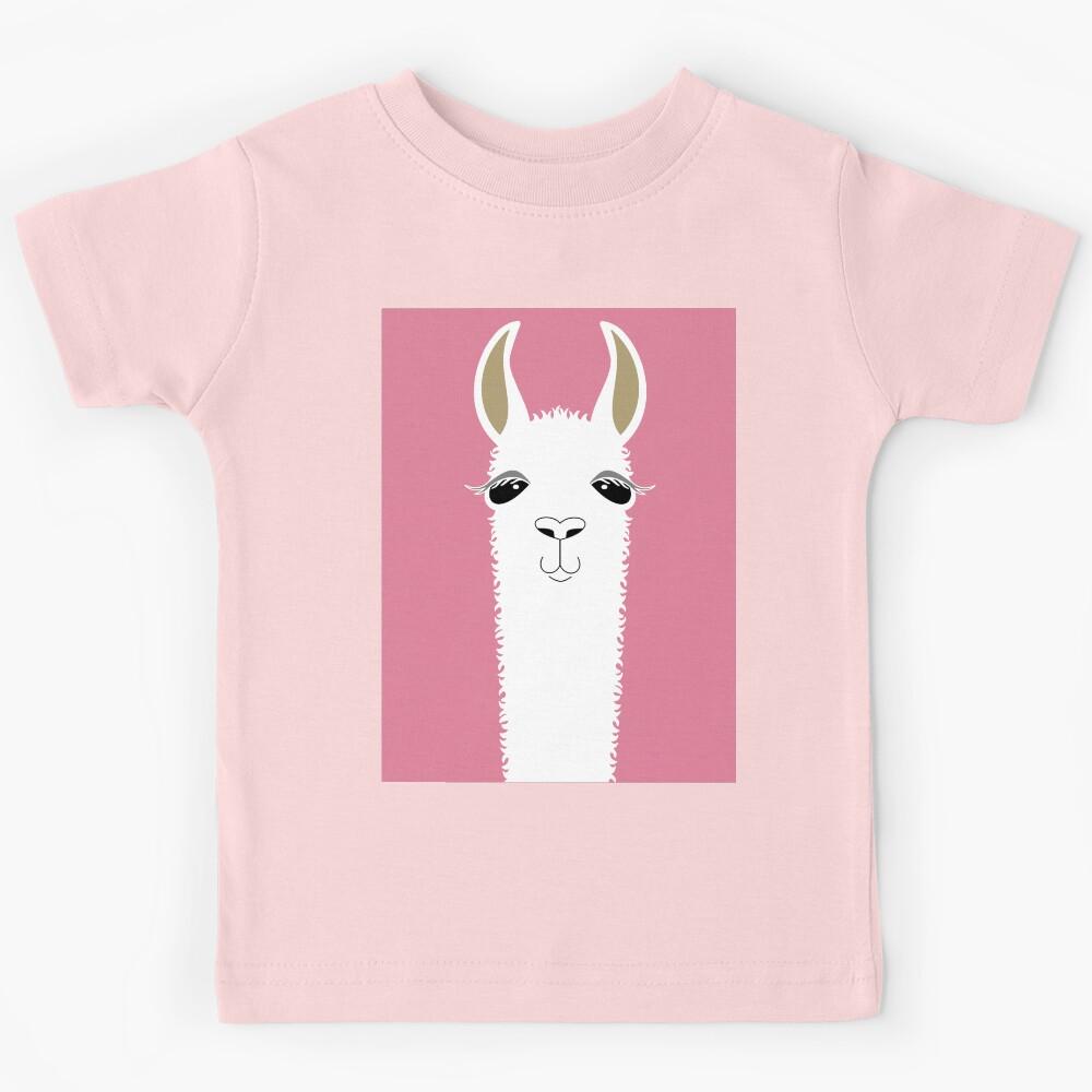 LLAMA PORTRAIT #5 Kids T-Shirt 170