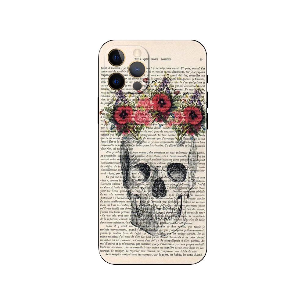 Heart Of Nature Human Anatomy Doctor Phone Case for Iphone 2020se 6 6s 7 8 Plus X 10 XR XS 11 12 13 Mini Pro MAX Black Tpu Back