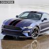 Naklejka na maskę Ford Mustang Paski wyścigowe