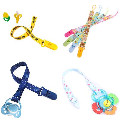 1Pc Neugeborenen Baby Schnuller Clips Kette Riemen Schnuller Dummy Nippel Halter