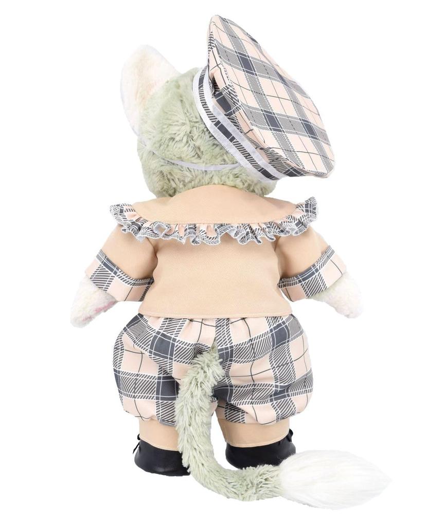 Teddy Bear Mail Order Alice Gelatoni Clothes Dress Up Costume Traditional Check Set Up Body Not Included S Size