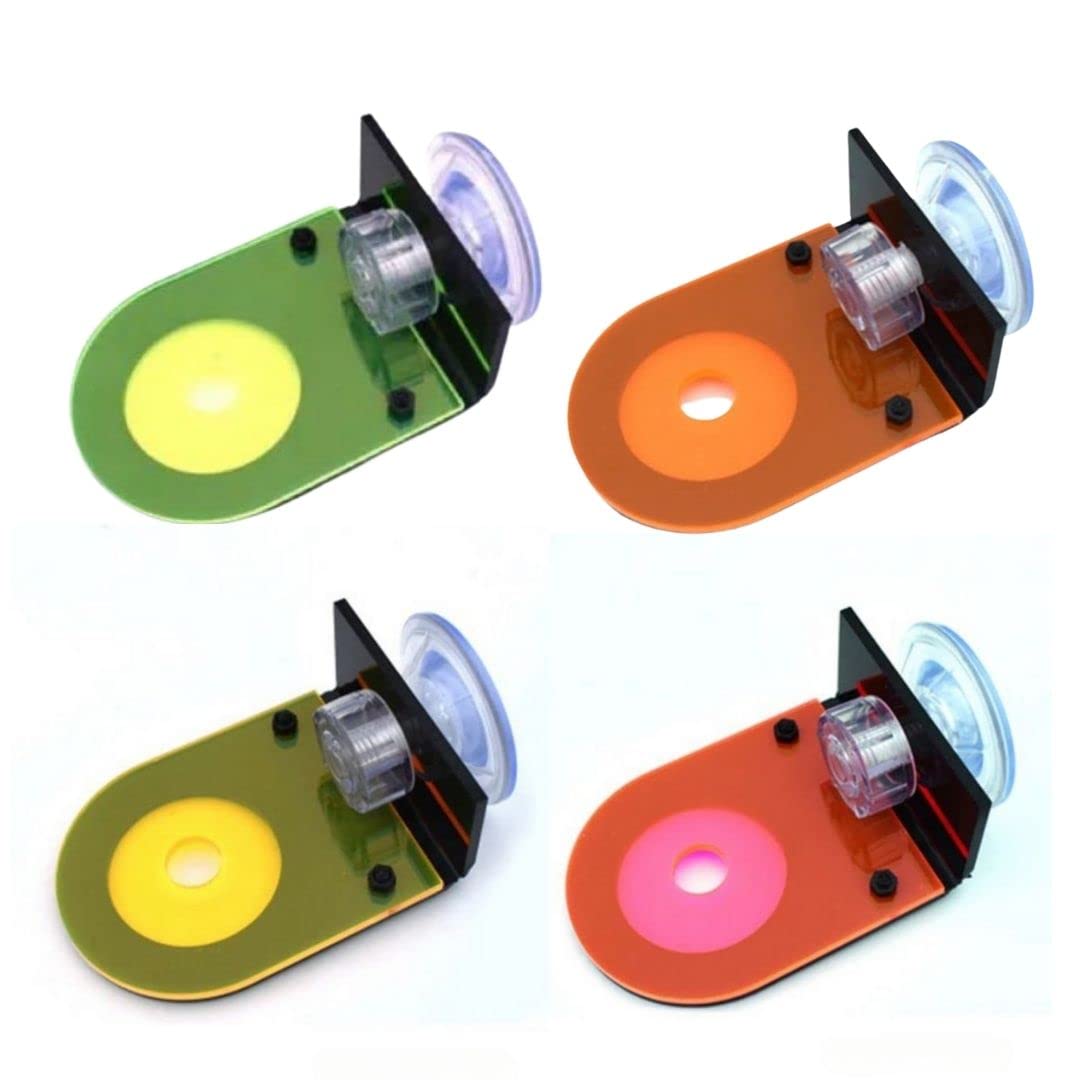 

[PLEAVIT] Коралловая стойка, Подставка для аквариума, Акриловый держатель на присоске, Набор из 4 цветов (Одно отверстие для держателя)