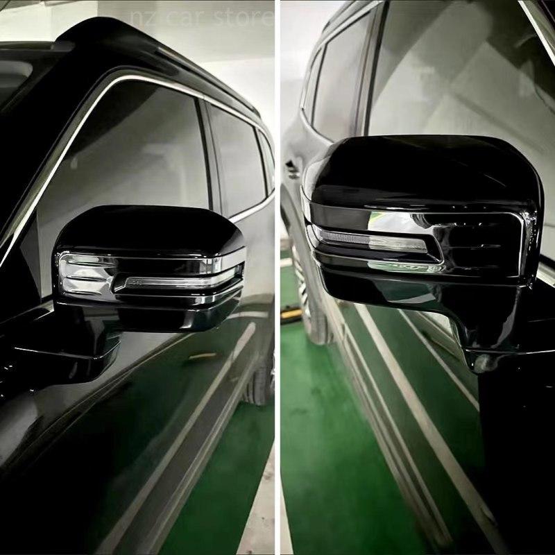 for HAVAL DARGO 2025 2024 Rearview Mirror Sticker Trim Deco Protector Stainless Steel Accessories