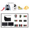 Aotddor Mexican Flag Arm Patch For Outdoor Sports V90415