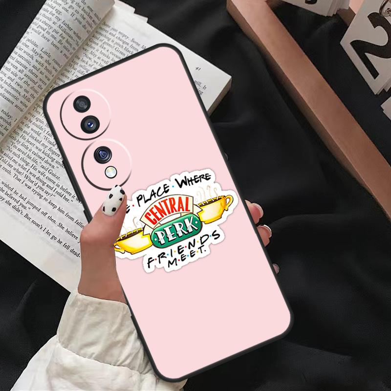 

Central Perk Friends TV Show For Honor Magic 8 Pro 6 5 7 Lite Case For Honor 200 400 50 70 90 X8b X9a X9b X9c X9d Win RT Honor 400 Lite