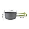 Outdoor Portable Camping Set Pot 101 Set Pot Picnic Cookware 1-2 Person Portable Set Pot