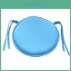 Thickly Padded Round Sponge Sitting Pad With Easy Clean Cover For Lounge Spaces
