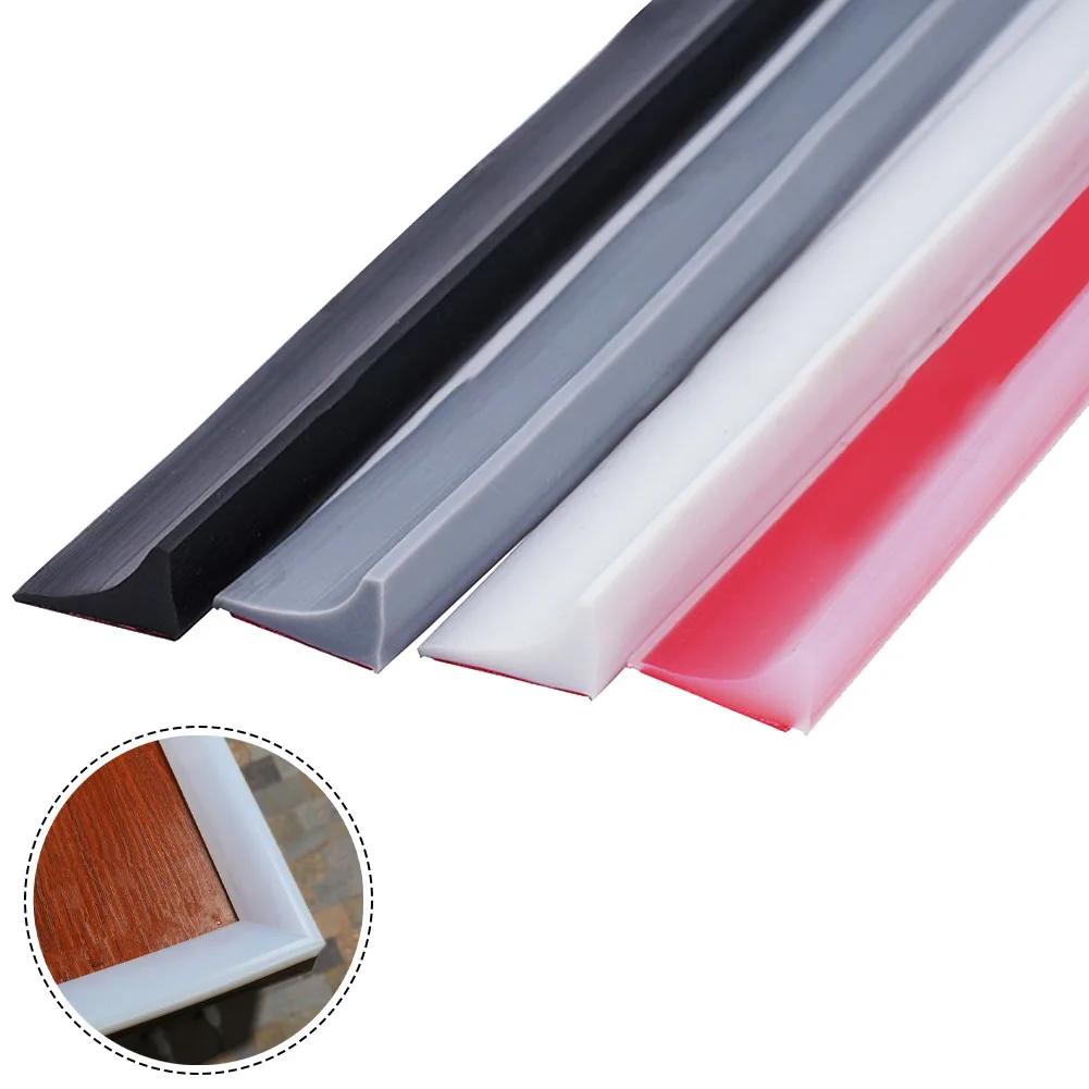 30-100cm Silicone Water Stopper Retaining Strip Seal Strip Shower Dam Flood Barrier Dry/Wet Separation Bathroom Accessories