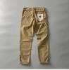 2024 Men's Retro Washed Street Style Durable Overalls - Breathable, Thick, and Slim-Fit Trousers