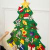 Kid 3D Felt Christmas Tree Kit For Children Montessori Toy Home Party DIY Christmas Decoration Wall Decor Hanging Ornament Gifts