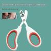 Stainless Steel Pet Nail Clippers for Cats - Small, Round Hole Design