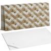 Zestaw Kafelków Winylowych Samoprzylepnych Geometria W Odcieniach Ziemi 10X40X20 Cm