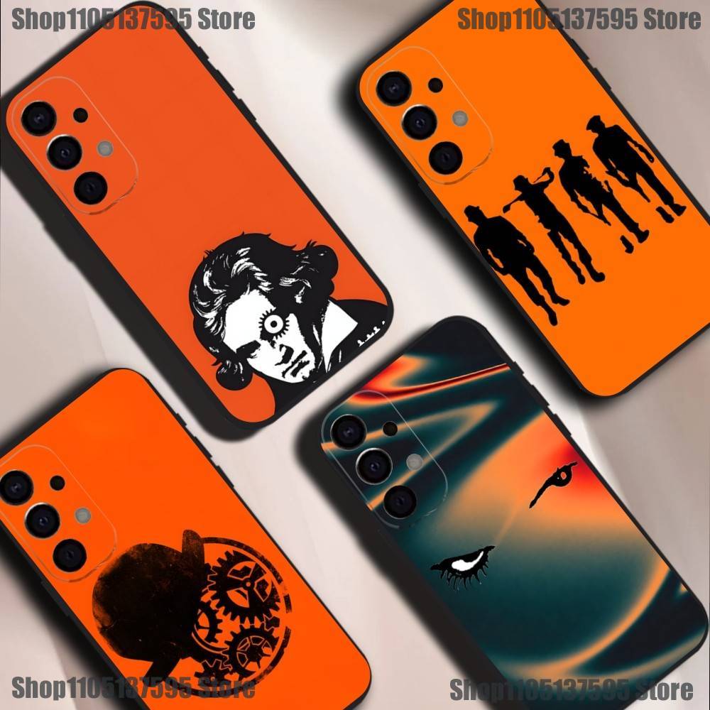 A C-Clockwork O-Orange Phone Case For Samsung S25,S24,S21,S22,S23,S30,Ultra,S20,Plus,Fe,Lite,5G Black Cover