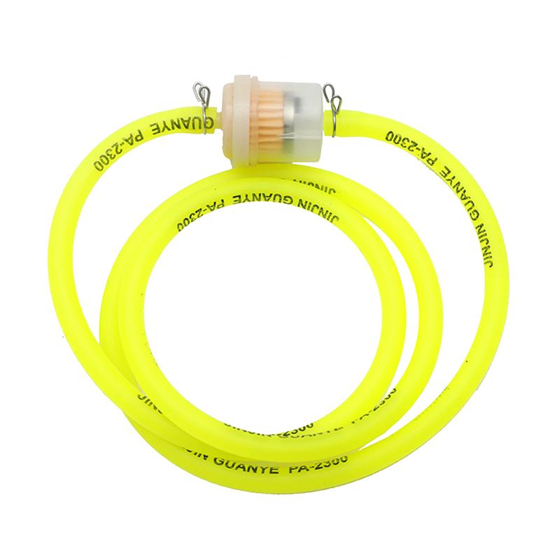 1M Fuel Gas Tube Petrol Pipe Gasoline Petrol Line Hose For Radiator Hose 5Mm I/D 8Mm O/D With Fuel Filter And Clip