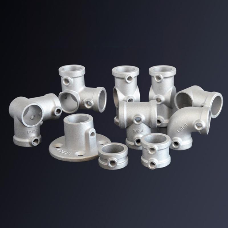 25Mm Aluminum Alloy Connector Elbow Tee Base Flat Three-Dimensional Fitting Connection Fastener Steel Tube Shelf Parts