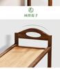 Multi layer shoe cabinet, shoe rack, home door, bamboo multifunctional, large capacity, simple, modern, brown storage rack