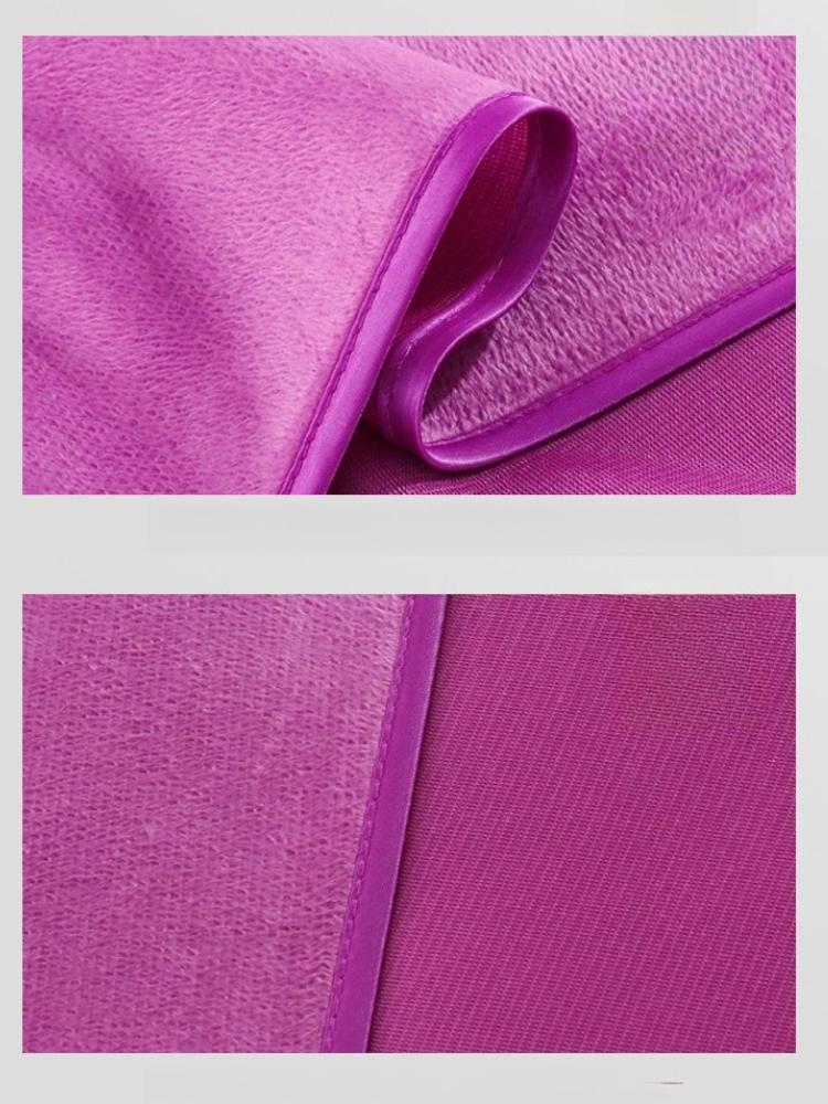 Beauty Salon Bed Sheets with Holes and Plush Added Massage Massage Special Bed Cover Thick Solid Color Bath Sheets Breathable and Skin Friendly Towel