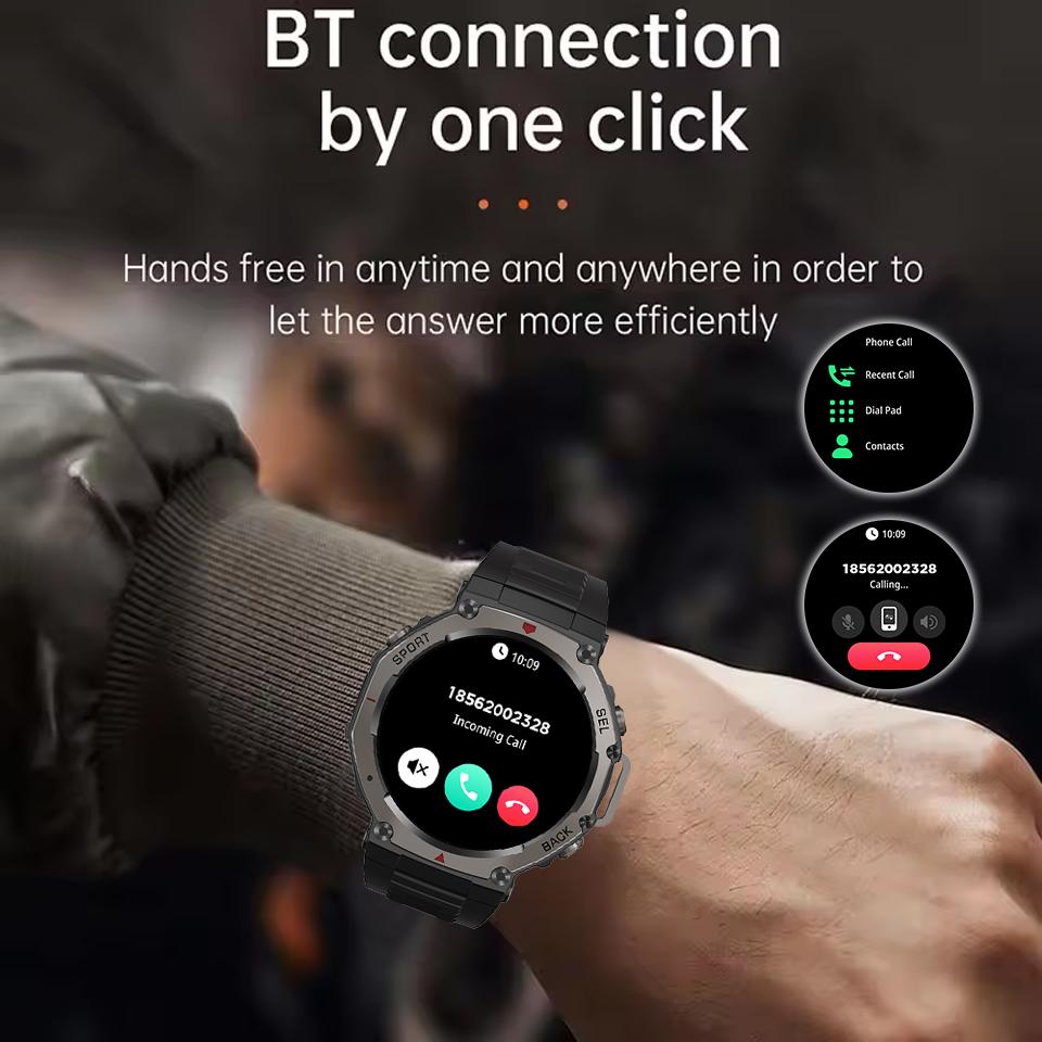 Brand-New Superior-Grade Outdoor Premium-Quality Gps First-Class Smart Superior-Grade Watch First-Class Men Top-Grade 143" Superior-Grade Amoled