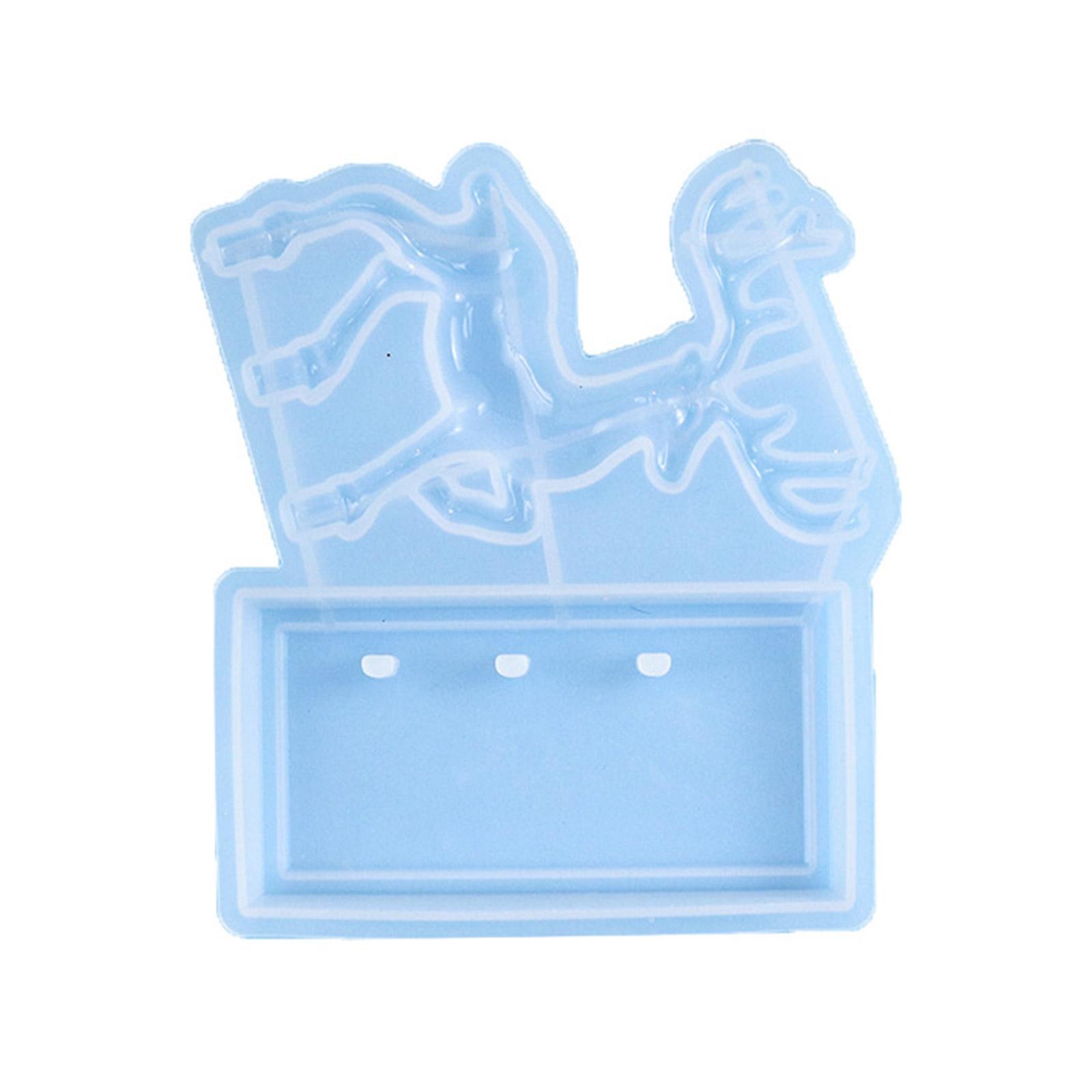 Diy Crystal Three-dimensional Christmas Jewelry Ornaments Pendant Silicone Mold