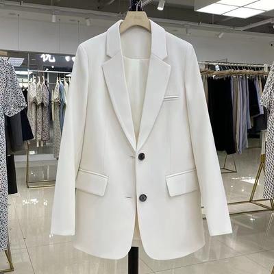 New Fashion Oversized Office Lady Jackets for Women Temperament Female Blazers Autumn Casual Long Sleeve Blazer Overcoats