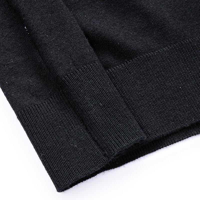 FAPAI Men's Cashmere Lambswool Blend Polo Neck Sweater