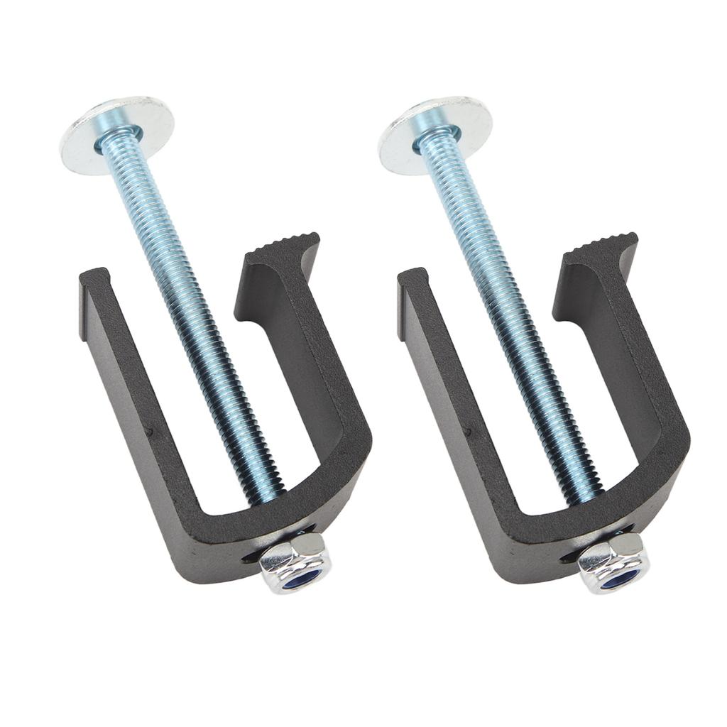 2 Set Truck Tool Box Clamp Rust Proof Aluminum Truck Tool Box Tie Down Clamp for Truck Tool Box