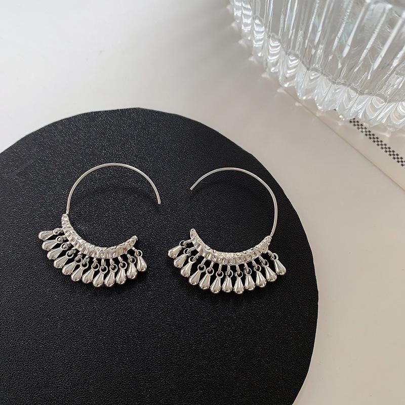 Elegant Light Luxury Real Gold-Plated Copper Stud Earrings - European & American Style for Women