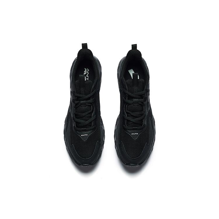 New Anta Low Top Casual Running Shoes Women's Black 922235527-4