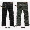 Men's Autumn Multi-Pocket Windproof Workwear Pants - Long, Wear-Resistant, Trendy Casual Trousers