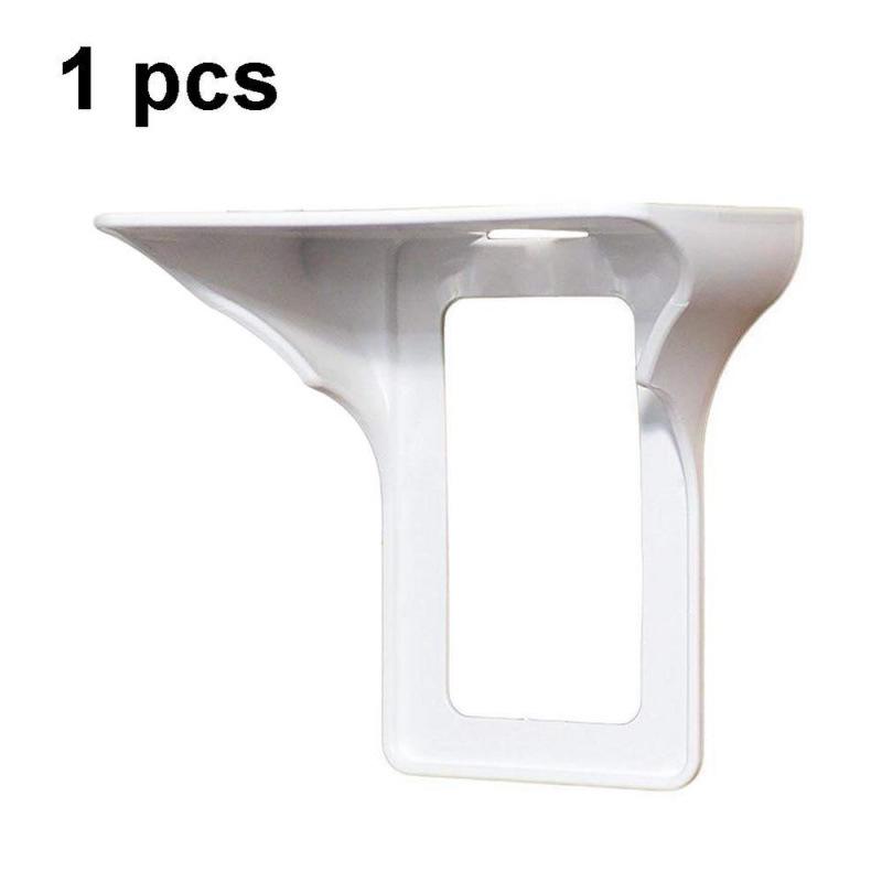 Multifunctional Wall-Mounted Outlet Shelf with Socket Storage for Kitchen or Bathroom