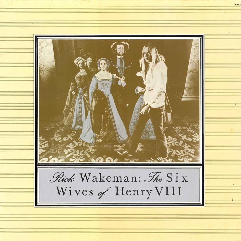 LP Record RICK WAKEMAN - Six Wives Of Henry VIII AML173 A&M 1973 Japan Rock Used