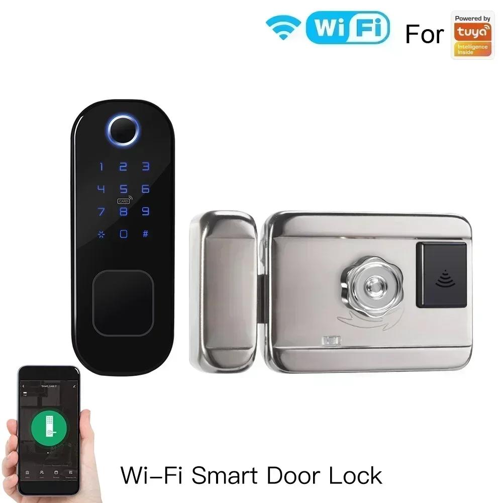 Lock With App Digital Door Lock Power Indicator Feature Remote Security Management USB Charging Port User Management Capability