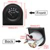 52mm Oil Pressure Gauge 100 PSI 12V  with Oil Press Sensor 1/8NP Auto Car Water Temp Oil Temperature Gauge Fuel Level Gauge Volt