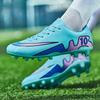 2025 Children Soccer Shoes Professional Training TF/AG Boots Men Soccer Cleats Sneakers Kids Turf Futsal Football Shoes for Boys