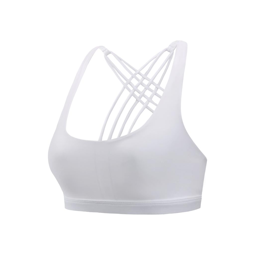 Fitness Sports Bra for Women Push Up Wirefree Padded Crisscross Strappy Running Gym Training Workout Yoga Underwear Crop Tops