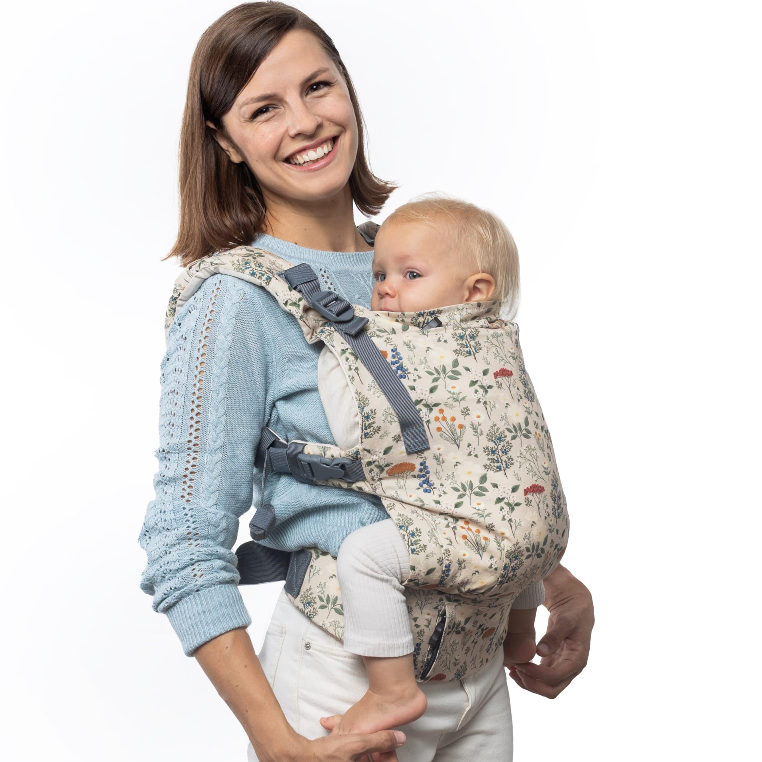 

Boba X Ergonomic Baby Carrier Adjustable Infant Carrier for Newborns to Front and Backpack with Adjustable Padded Straps Winter - Toddlers, Style,