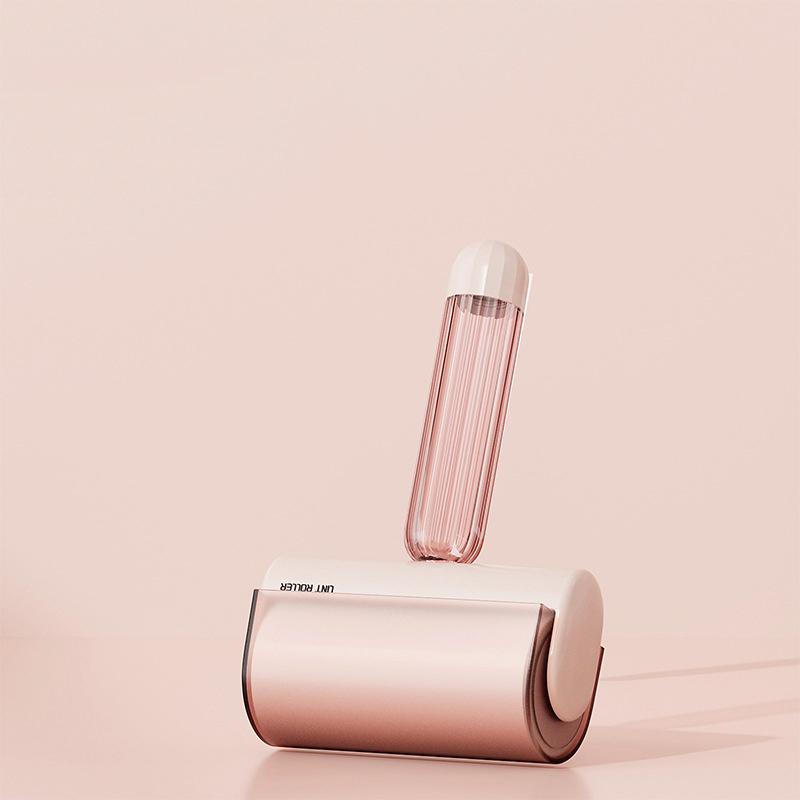 Type Tearable Roll Paper Hairs Sticky Roller Dust Pet Hair Remover Brush Clothes Carpet Lint Cleaning Replaceable Core