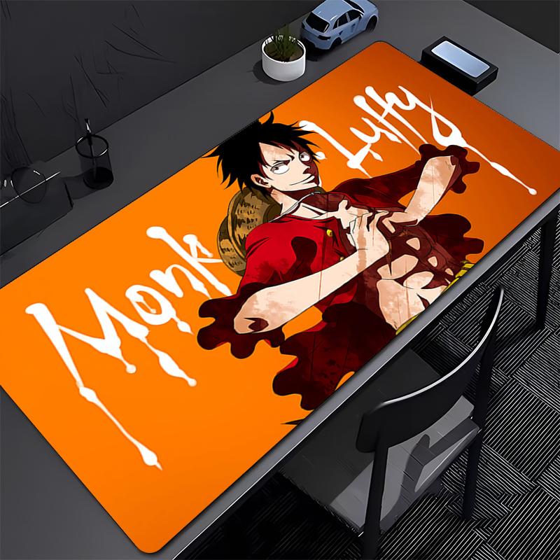 Hot Mouse Pad Computer Speed Type Varpet Mat E-sports Players Laptop Keyboard Pad One Piece Luffy Anime Mousepad Office Desk Mat