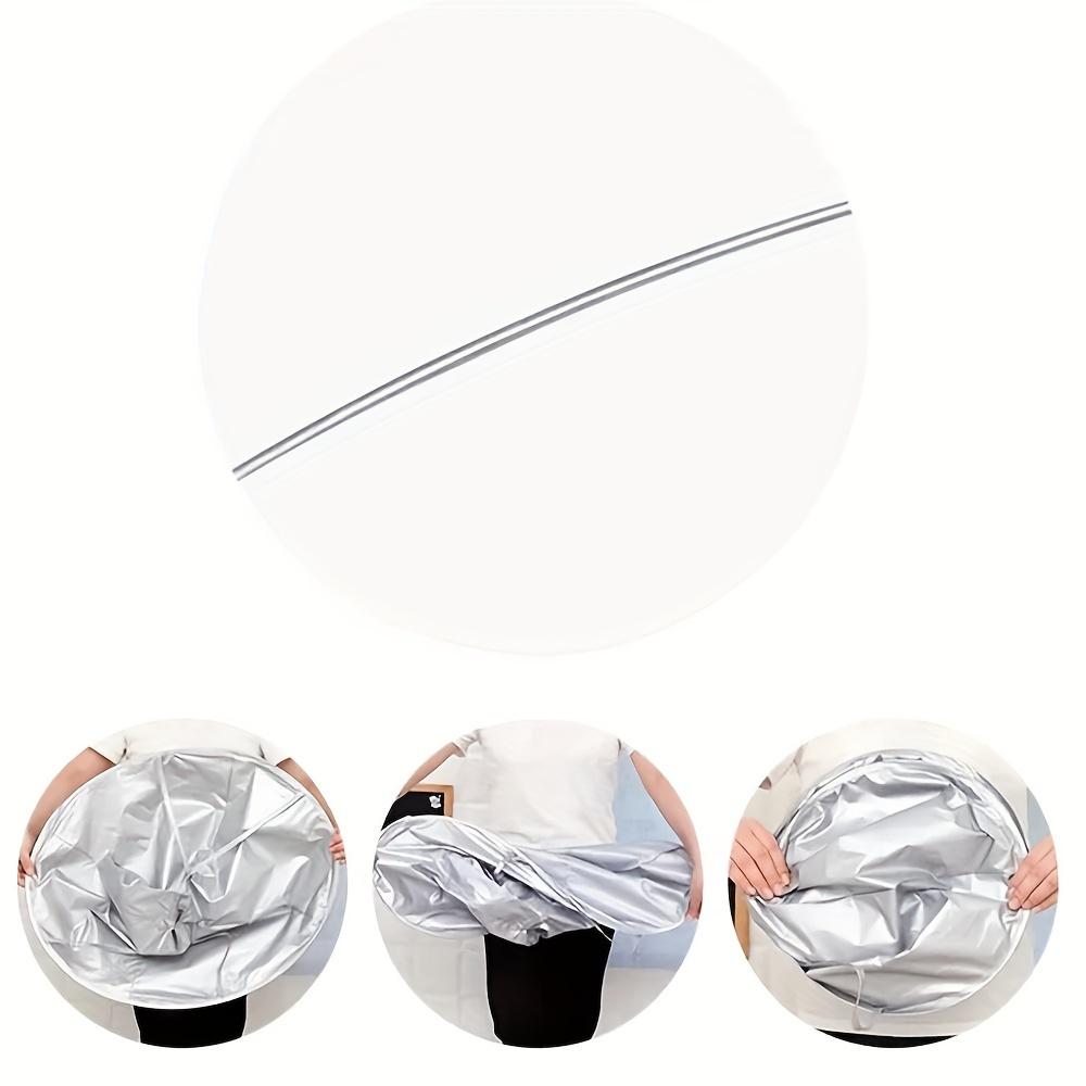 Adjustable Foldable Haircut Cape Umbrella - Hair Cloak Cape Barber Cape with Black Comb - for Adults Women & Men, Salon and Home Use