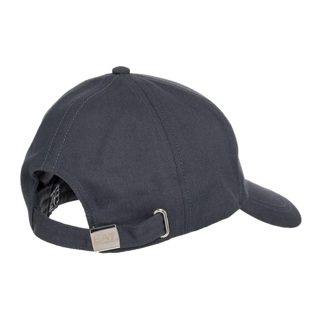 Emporio Armani Letter Logo Cotton Baseball Cap Men Caps Gray 247088CC01027244