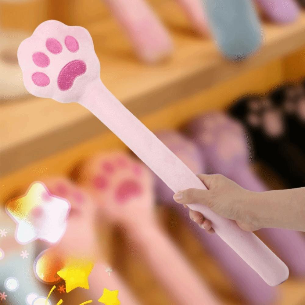 Elastic Meridian Slap Stick Soft Manual  Massage Tool Cat Claw Massage Hammer  Neck Relaxation