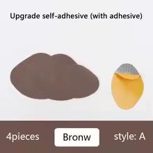 Sneakers Heel Repair Adhesive Inside Shoe Heel Patch Pad Vamp Repair Sticker Subsidy Sticky Shoe Insole Heel Protector Anti-wear