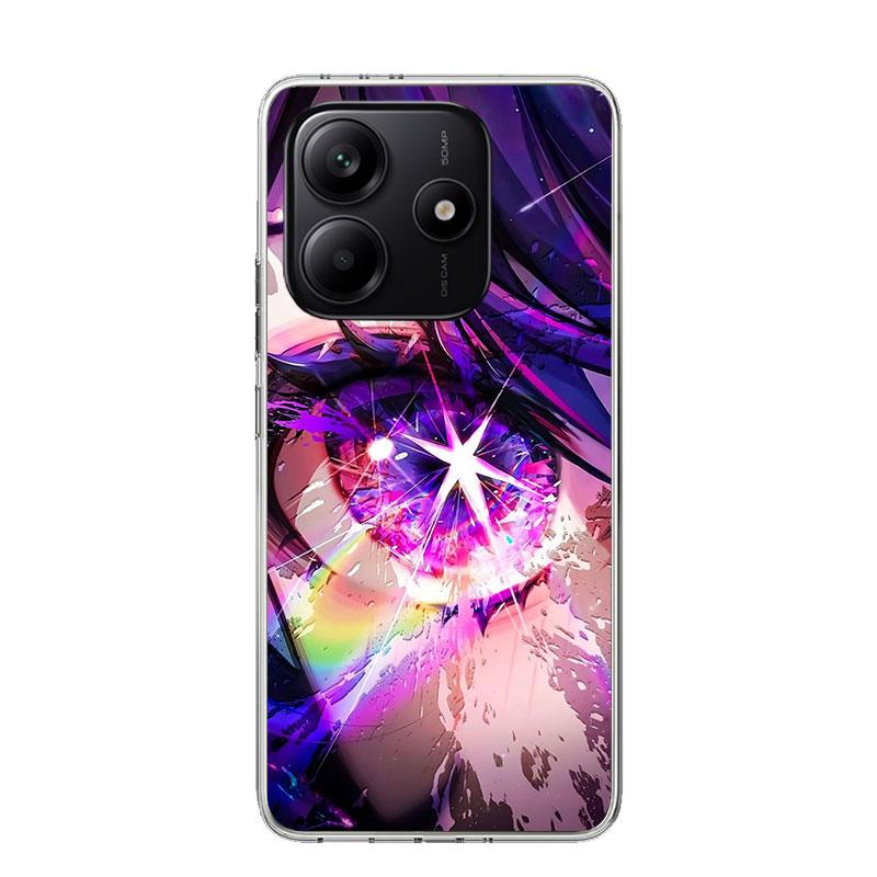 Oshi No Ko Phone Case For Xiaomi Redmi Note 15 14 13 12S 12 Pro Plus 11S 11E 11 11T 10S 10 Art Soft Pattern Cover Redmi Note 14
