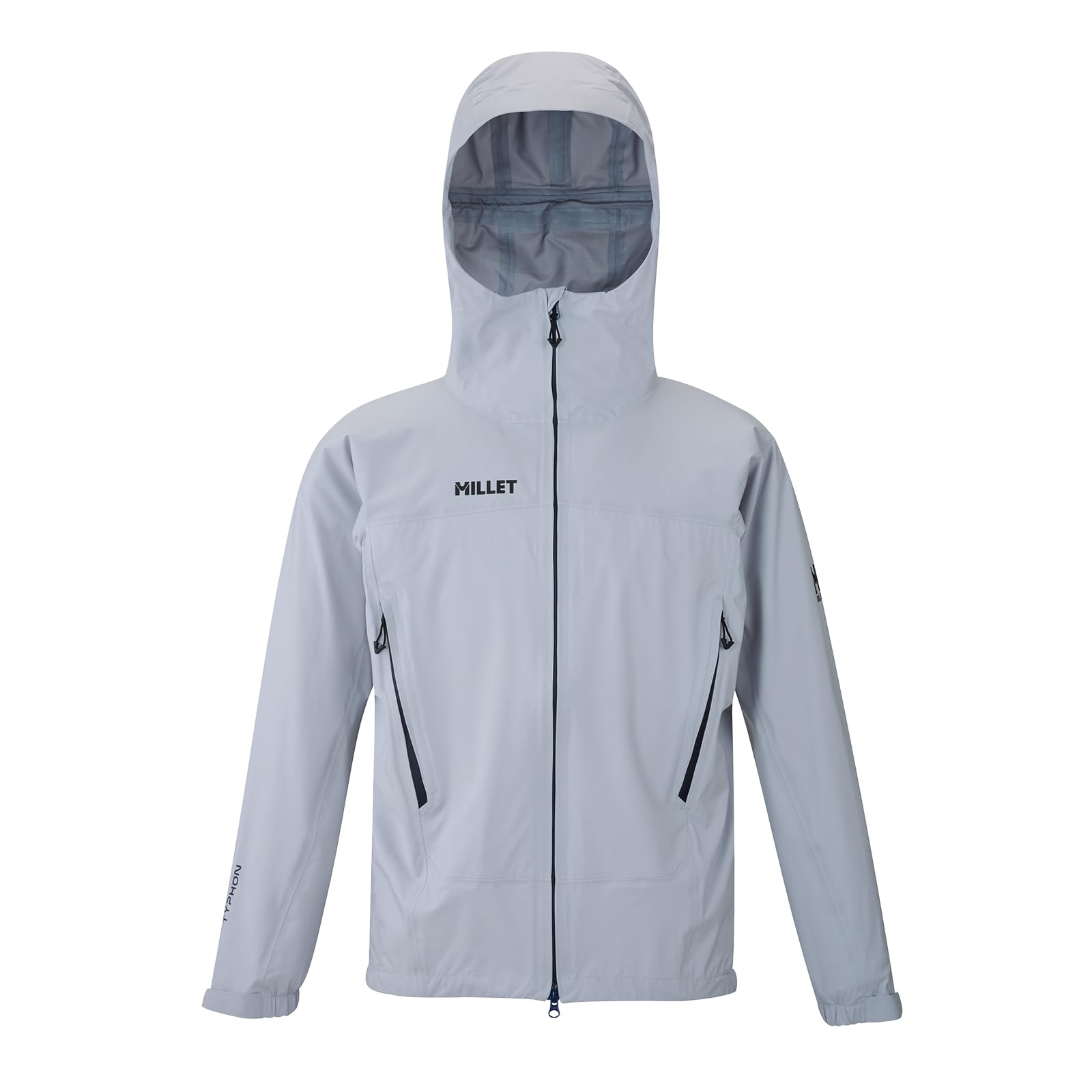

Waterproof Jacket Typhon Stretch Jacket MIV03168 Shark S [Millet] Men s (NEW LOGO)