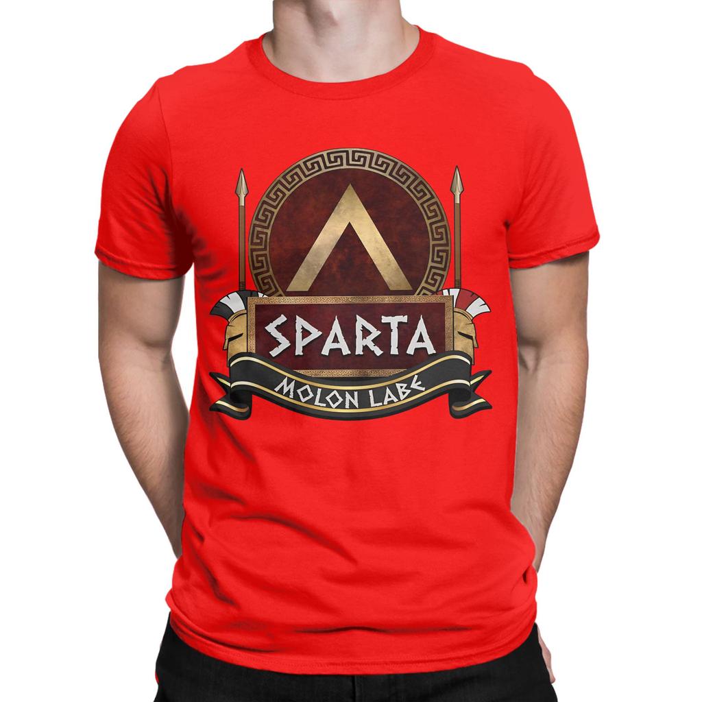 Spartan Lambda Ancient Lacedaemonian Symbol Of Sparta Novelty 100 Cotton Tshirt Spartan Tops Tees For Unisex
