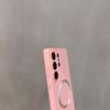 Magnetic Wireless Charging Case For SamSung Galaxy S25 Ultra S24 Plus S23 S22 S21 + PU Leather Shockproof Solid Color Cover