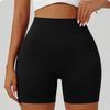 Women's Fashionable Seamless Sports Yoga Shorts, Hip Lifting Sports Pants, Abdominal Compression Fitness Pants, Three Piece Pants