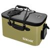 TURELAX Foldable Fishing for Collecting Fish and Fishing with Clear Spring and No Fish for Bait and EVA Material Bucket, 45cm, Supplies, Cover, Cover,