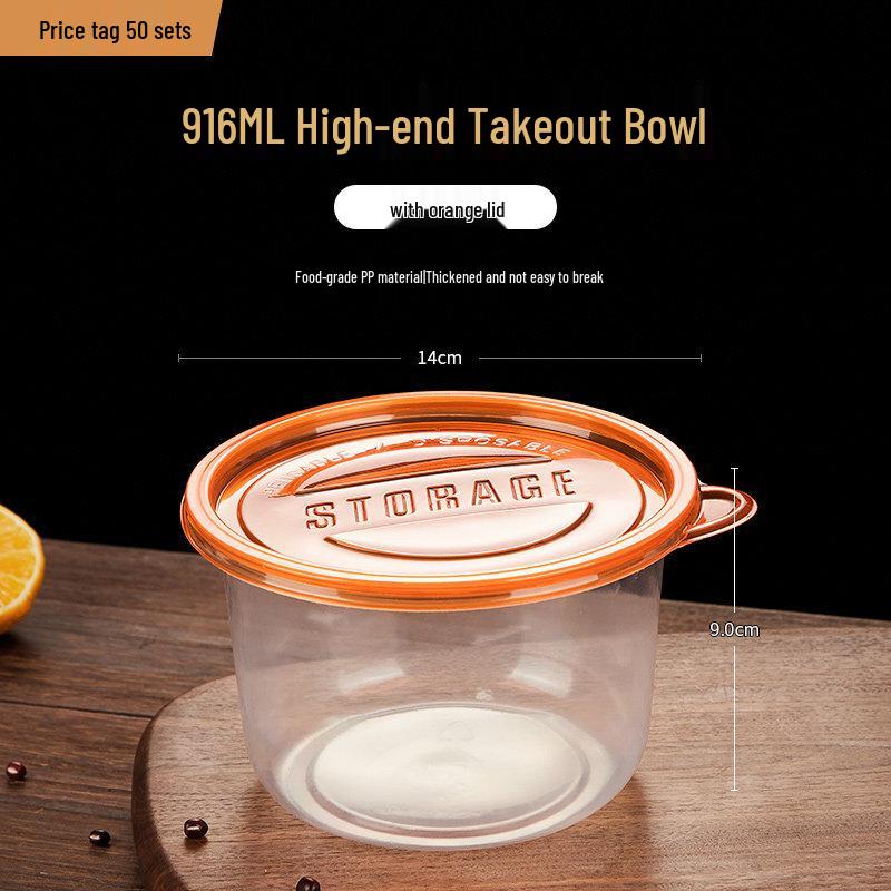 Disposable Round Lunch Box