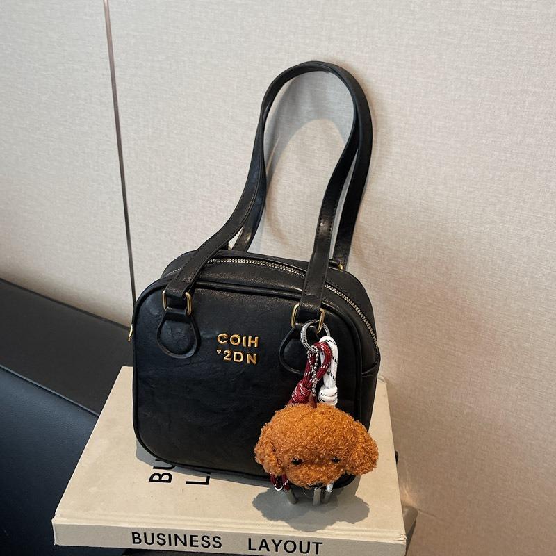 High-end niche bag women's new retro fashion shoulder underarm bag versatile small square bag